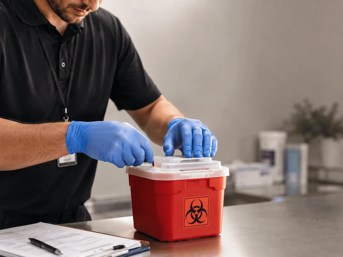 Why choose Sharps Waste Disposal in Skandia, MI